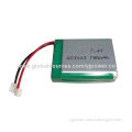 New Product 7.4V Li-polymer Battery Pack with Charger, 2,000mAh Nominal Capacity